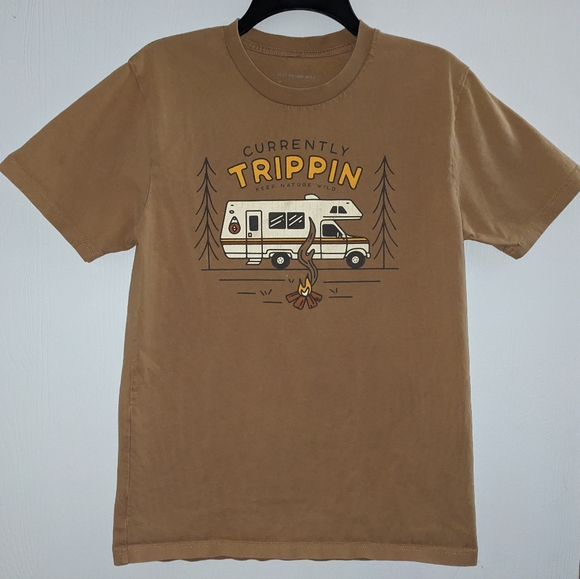 Currently Trippin Camper / RV Adult S Keep Nature Wild shirt - Picture 1 of 3